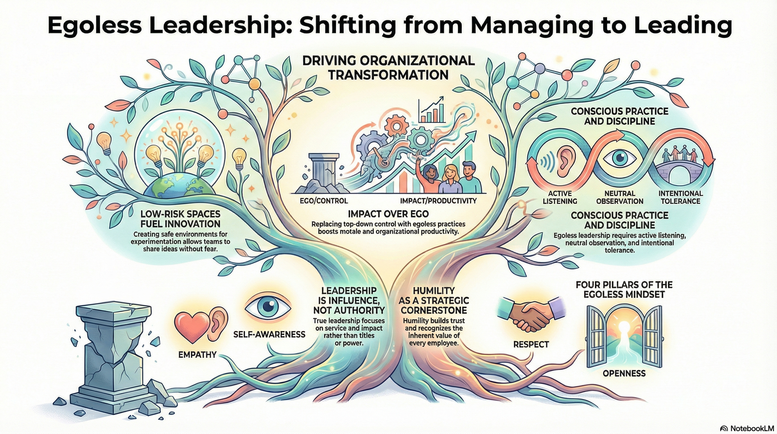 Egoless Leadership: From Managing to Lead